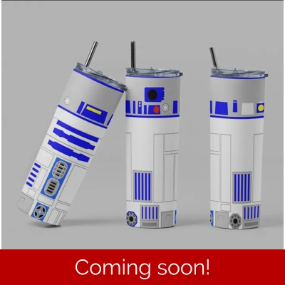 R2-D2 Blue Glow Tumbler